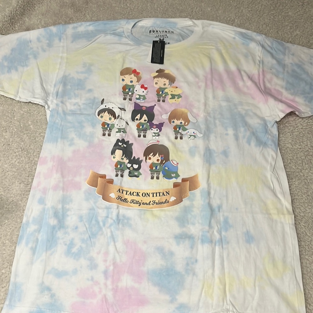 Hello Kitty x attack on Titan
